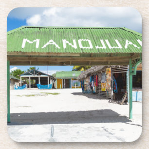 Posavasos Aldea Mano Juan en la República Dominicana