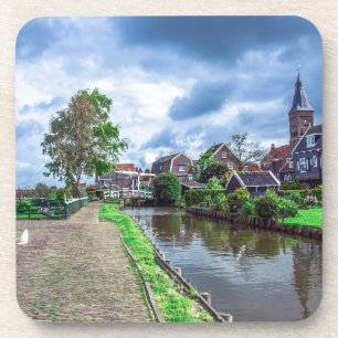 Posavasos Aldea pesquera tradicional Marken, Países Bajos