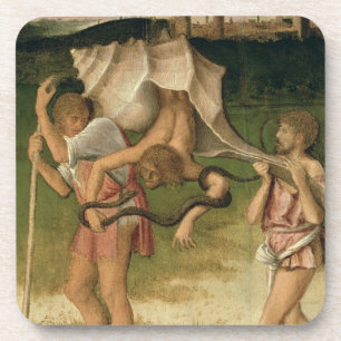 Posavasos Alegoría de la sabiduría (aceite en el panel)