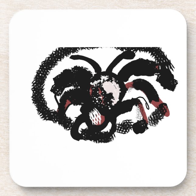 Posavasos Alegría de lata araña (Frente)