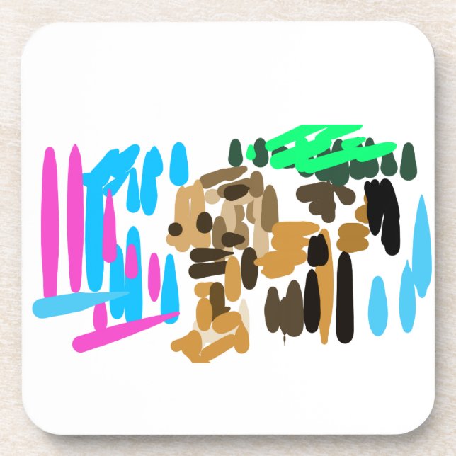 Posavasos Alegría de león (Frente)