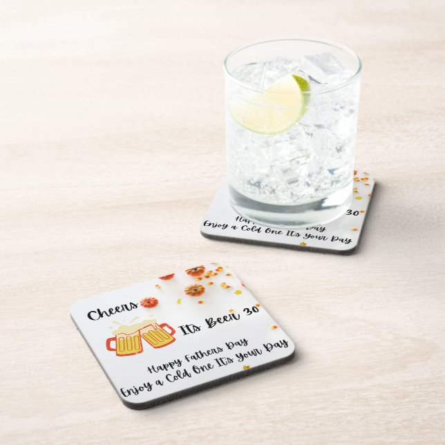 Posavasos Alegría, su cerveza 30 disfruta de una fría su día (Lado Derecho)