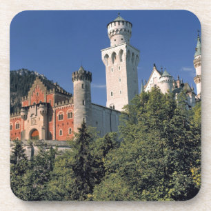 Posavasos Alemania, Baviera, Castillo de Neuschwanstein.