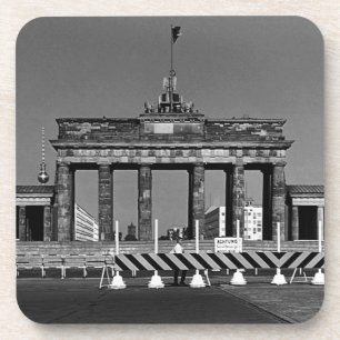 Posavasos Alemania Vintage Puerta de Brandeburgo Berlín