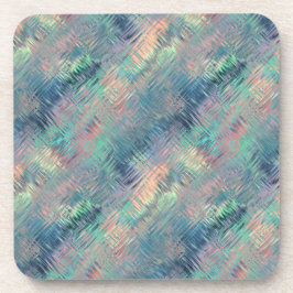 Posavasos Alexandrite Blue Glassy Textura