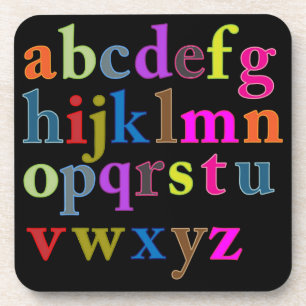 Posavasos Alfabeto