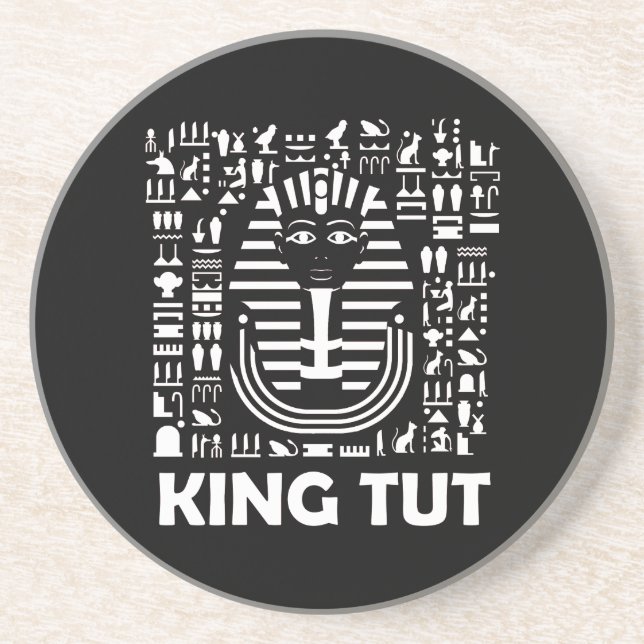 Posavasos Alfabeto jeroglífico jeroglífico de rey de Egipto (Frente)
