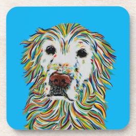 POSAVASOS ALFOMBRILLA DE GOLDEN RETRIEVER