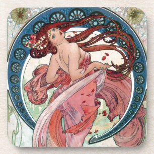 Posavasos Alfons Mucha 1898 Danza