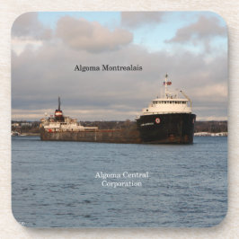 Posavasos Algoma Montrealais conjunto de 6 catastro de plást