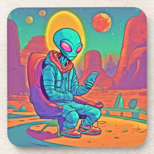 Posavasos Alien Coolness Unleed