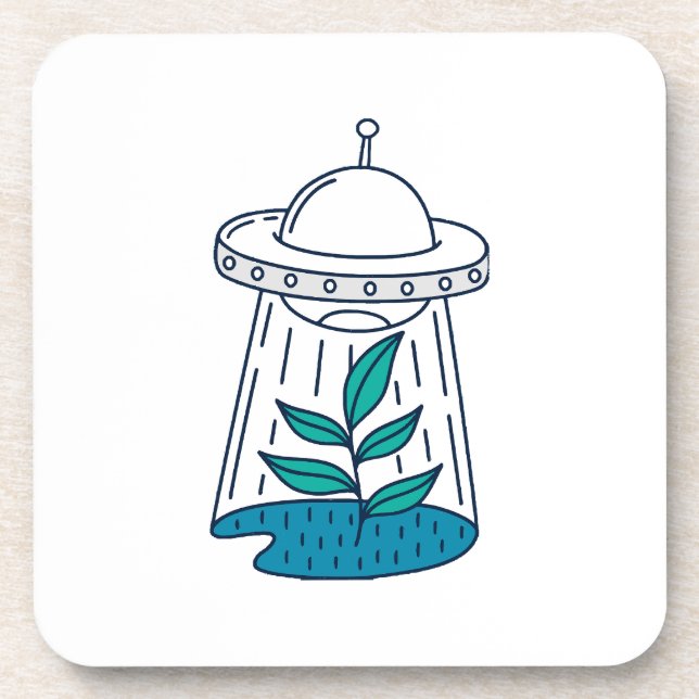 Posavasos Aliens UFO (Frente)