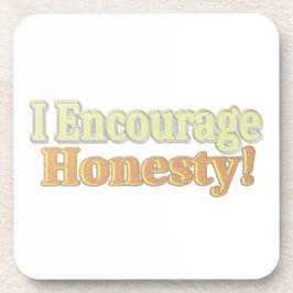 Posavasos "¡Aliento la honestidad!" Diseño Cuto. ¡Hazte con 