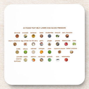 Posavasos Alimentos saludables para la hipertensión Recursos