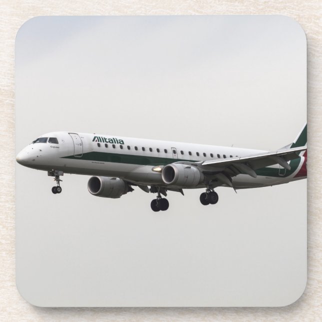 Posavasos Alitalia Embraer 190 (Frente)