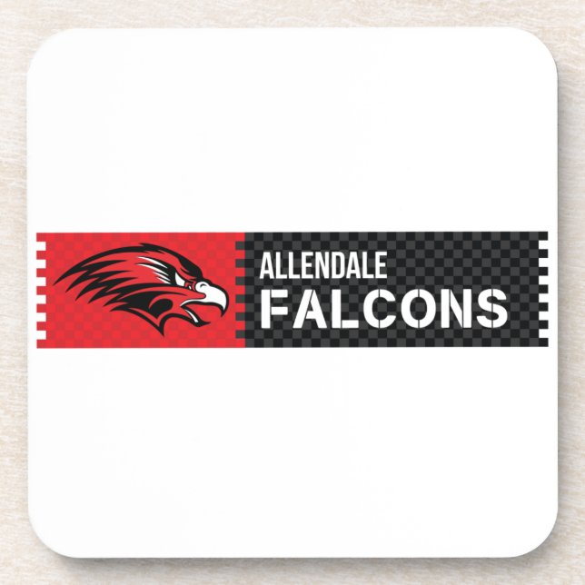 Posavasos Allendale Falcons (Frente)
