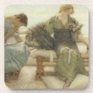 Posavasos Alma-Tadema el me pregunta no más, 1886