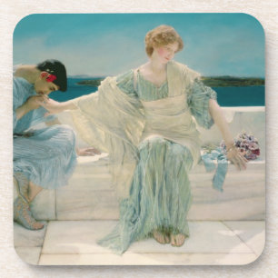 Posavasos Alma-Tadema el   me pregunta no más, 1906