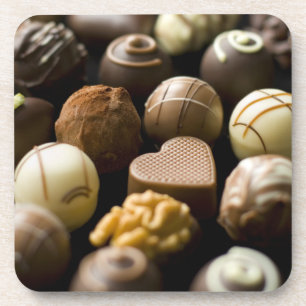 Posavasos Almendras garapiñadas deliciosas del chocolate