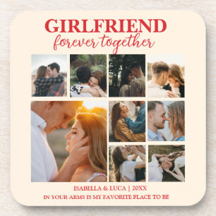 Posavasos almohada de novia, almohada de collage de fotos, j