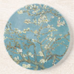 Posavasos Almond Blossom Van Gogh<br><div class="desc">Almond Blossoms es un grupo de varios cuadros de 1888 y 1890 de Vincent van Gogh en Arles y Saint-Rémy, al sur de Francia, de almendros florecientes. Los árboles floridos fueron especiales para van Gogh. Representaban el despertar y la esperanza. Los disfrutó estéticamente y encontró alegría al pintar árboles floridos....</div>