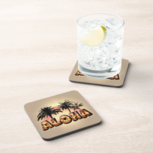 Posavasos Aloha (Lado Derecho)