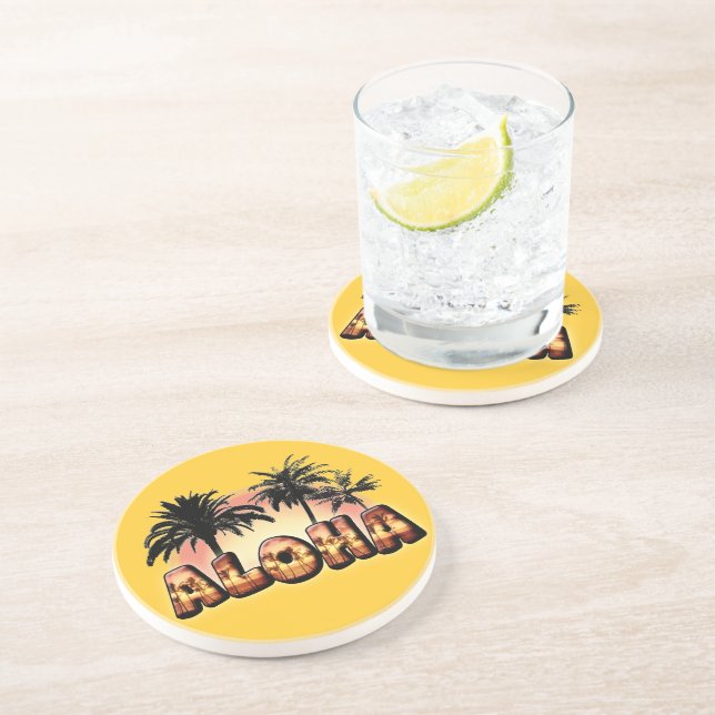 Posavasos Aloha (Lado)