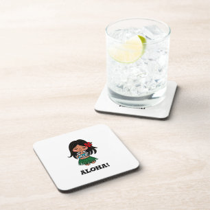 Posavasos ALOHA*CHAN Monstruo plástico duro