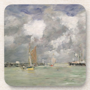 Posavasos Alta marea en Trouville, c.1892-96 (aceite en el