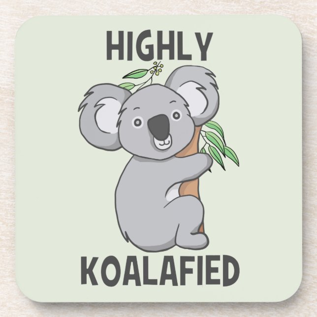Posavasos Altamente Koalafied Koala (Frente)
