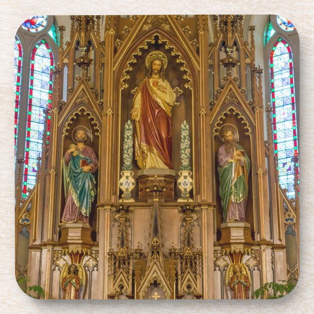 Posavasos Altar en San Pedro (Frente)