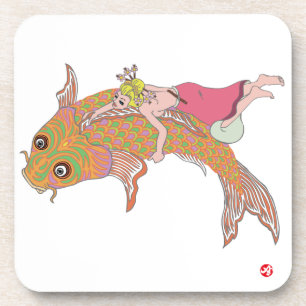 Posavasos Amami una chica.海女海
