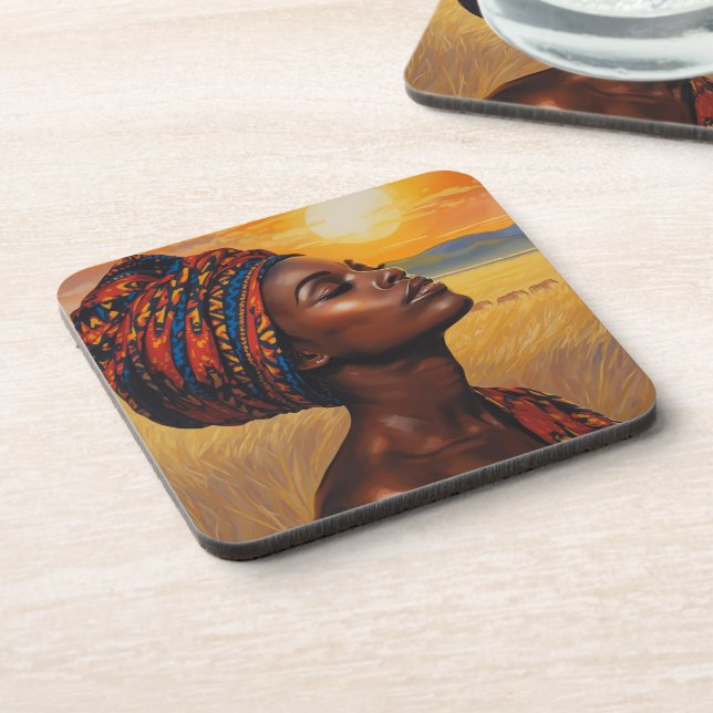 Posavasos Amanecer en el Serengeti (Lado Izquierdo)