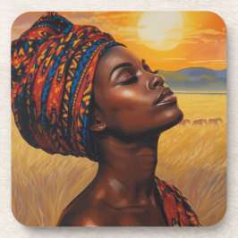 Posavasos Amanecer en el Serengeti