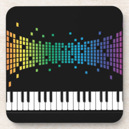 Posavasos Amantes de música en instrumentos musicales de pia