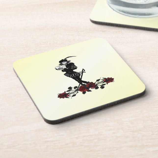 Posavasos Amarillo de Hamlet (Lado Izquierdo)