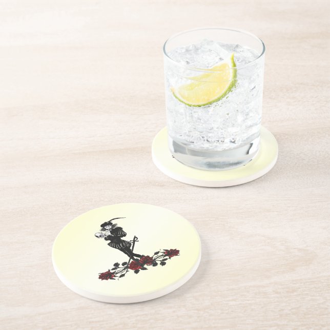Posavasos Amarillo Hamlet (Lado)