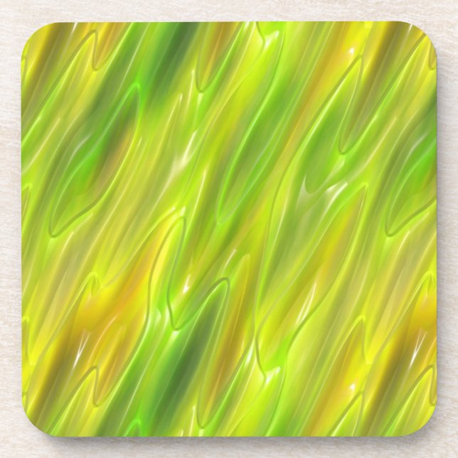 Posavasos Amarillo líquido (Frente)