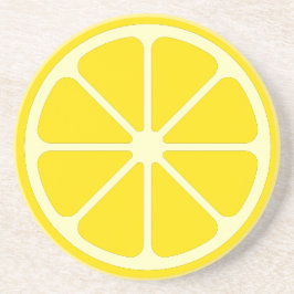 Posavasos Amarillo Retro Lemon Decoración Slice Astras Amari