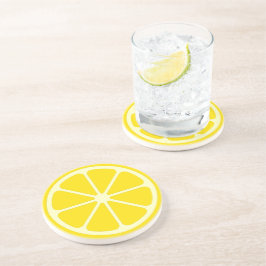 Posavasos Amarillo Retro Lemon Decoración Slice Astras Amari