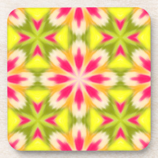 Posavasos Amarillo y rosa