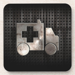 Posavasos Ambulancia rugosa