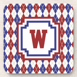 Posavasos Americana Argyle Square Coaster