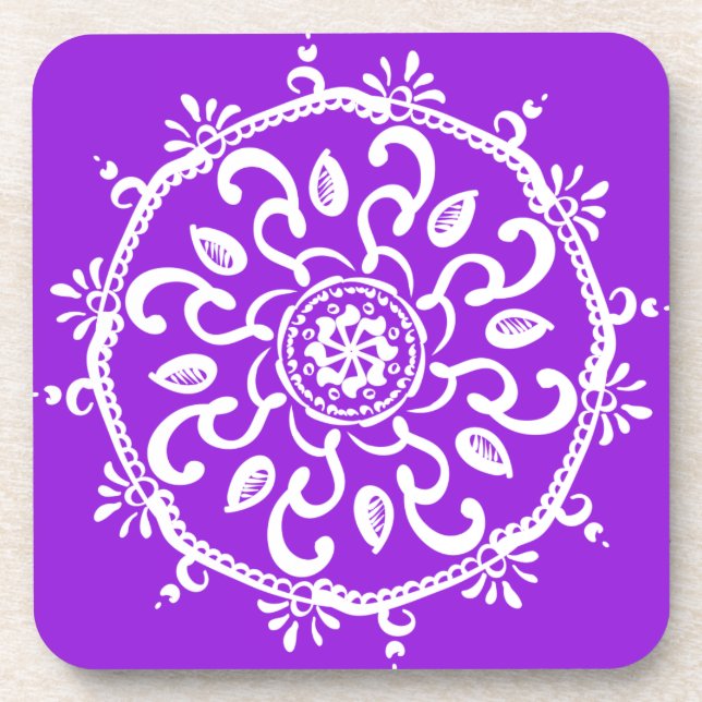 Posavasos Amethyst Mandala (Frente)