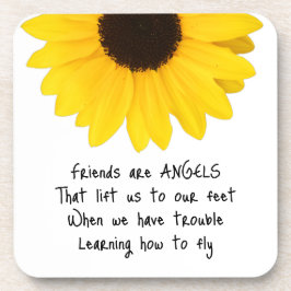 Posavasos Amigos: Angels citan la bebida de girasol