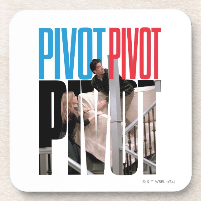 Posavasos AMIGOS™ | Cita PIVOT PIVOT (Frente)