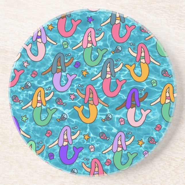 Posavasos Amigos de Mermaid (Frente)