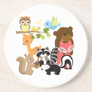Posavasos Amigos del bosque