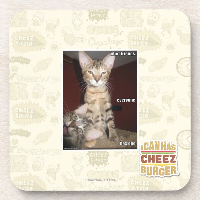 Posavasos Amigos del idiota (Frente)