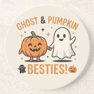 Posavasos Amigos Fantasmales y Calabazas - Amigos Espeluznan